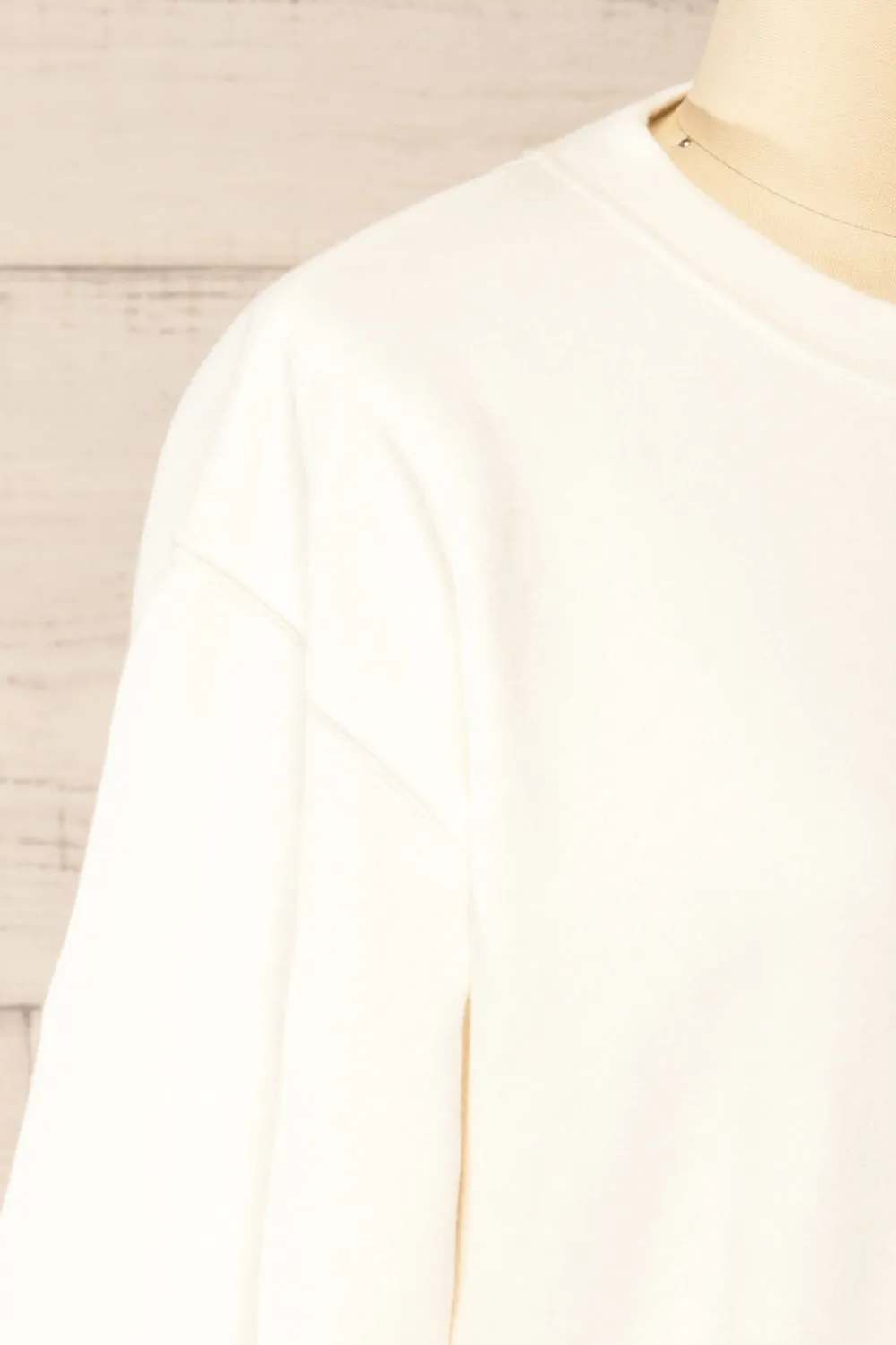 Incheon | Oversized Ivory Crewneck sold by Boutique 1861 product image thumbnail 4