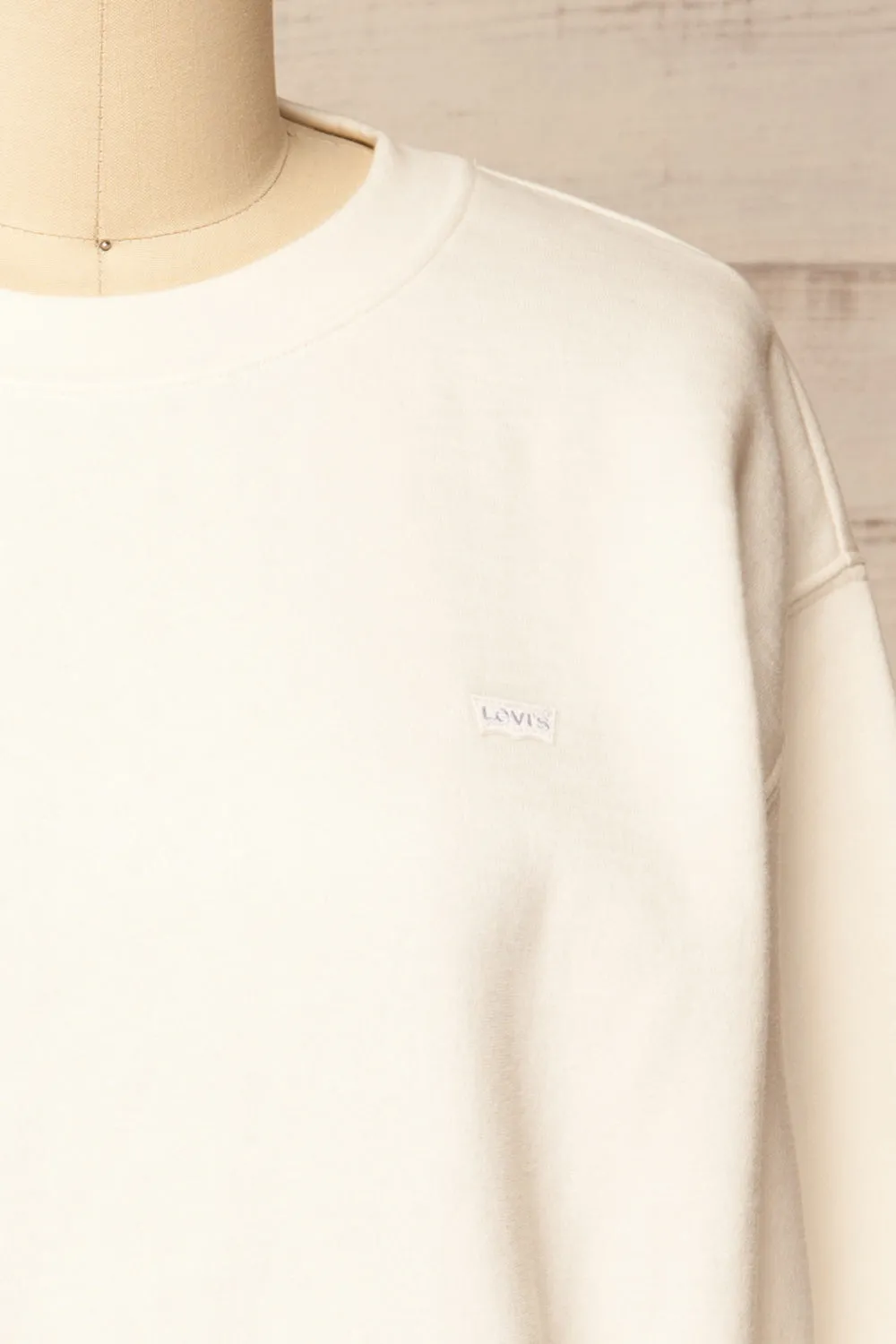 Incheon | Oversized Ivory Crewneck sold by Boutique 1861 product image thumbnail 2
