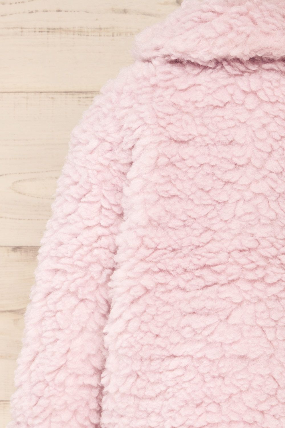 Coldfield | Fuzzy Button-Up Teddy Coat sold by Boutique 1861 product image thumbnail 8