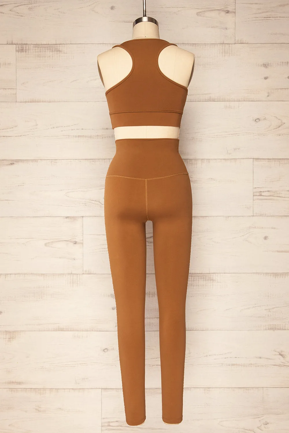 Set Mida Caramel | Sports Bra & Leggings Set sold by Boutique 1861 product image thumbnail 5