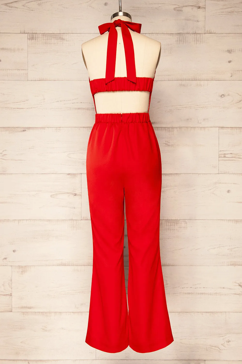 Zoutrane | Open Back Halter Neck Jumpsuit sold by Boutique 1861 product image thumbnail 5