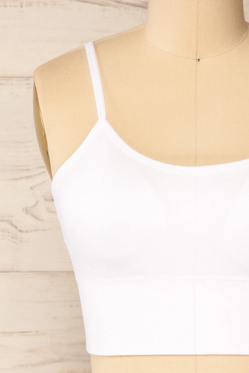 Dezra White | Textured Bralette sold by Boutique 1861 product image thumbnail 5