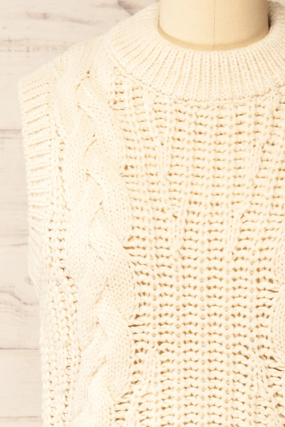 Edinburgh | Sleeveless Knitted Top sold by Boutique 1861 product image thumbnail 2