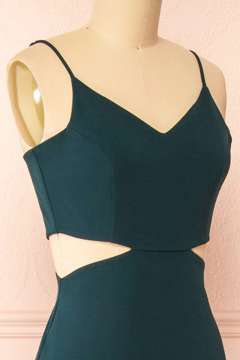 Kamilla Green | Maxi Mermaid Dress w/ Cut-Outs sold by Boutique 1861 product image thumbnail 5