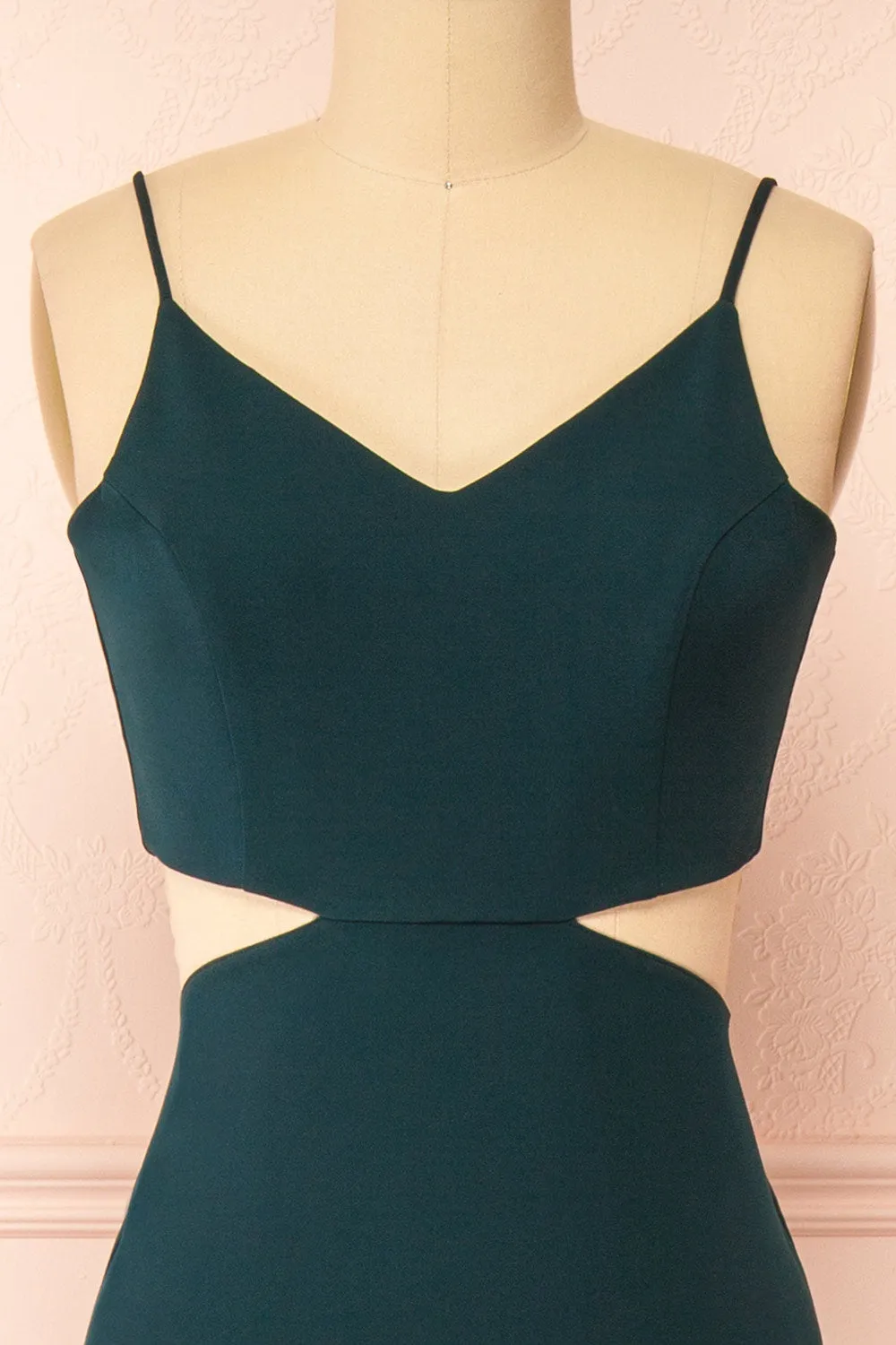 Kamilla Green | Maxi Mermaid Dress w/ Cut-Outs sold by Boutique 1861 product image thumbnail 3