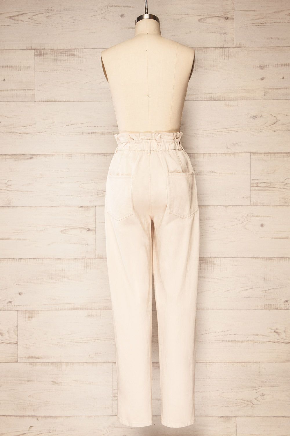 Provost Beige | High-Waisted Pants w/ Elastic Waist sold by Boutique 1861 product image thumbnail 5