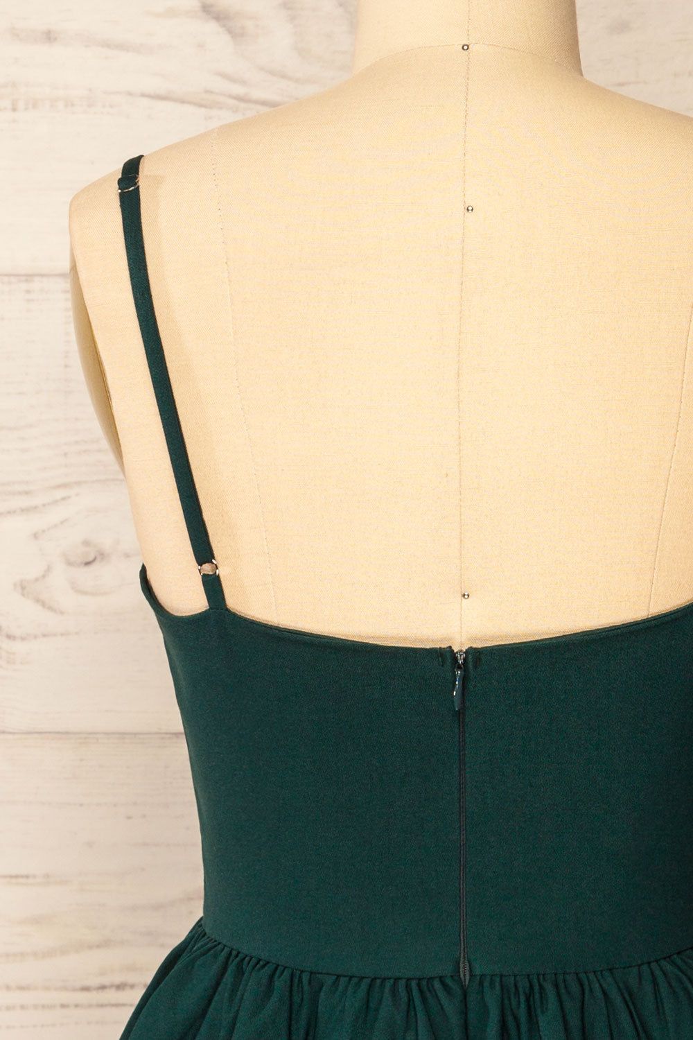 Tallemaja Green | Short Tiered A-Line Dress sold by Boutique 1861 product image thumbnail 6