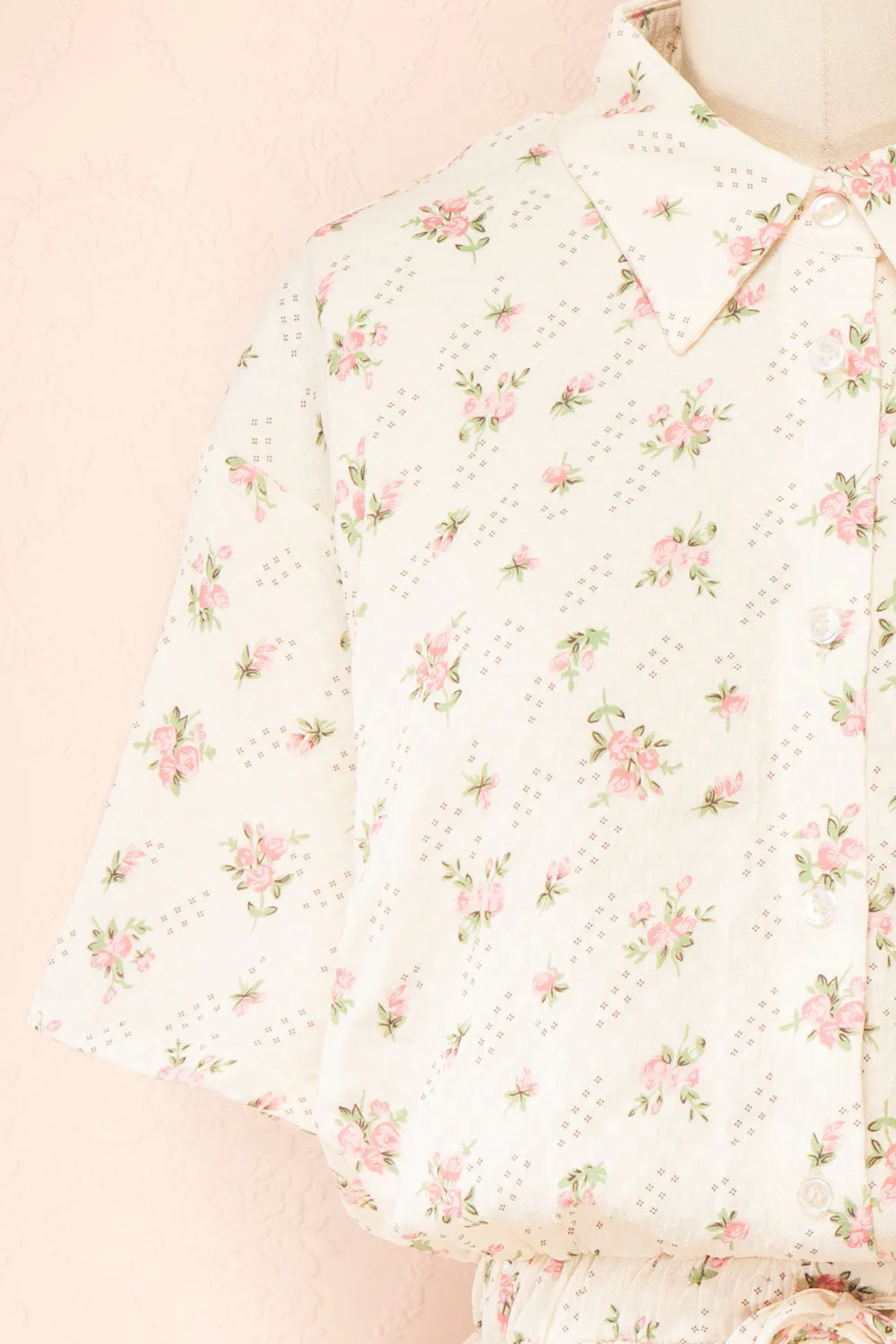 Berkley | Floral Romper w/ Pockets sold by Boutique 1861 product image thumbnail 2