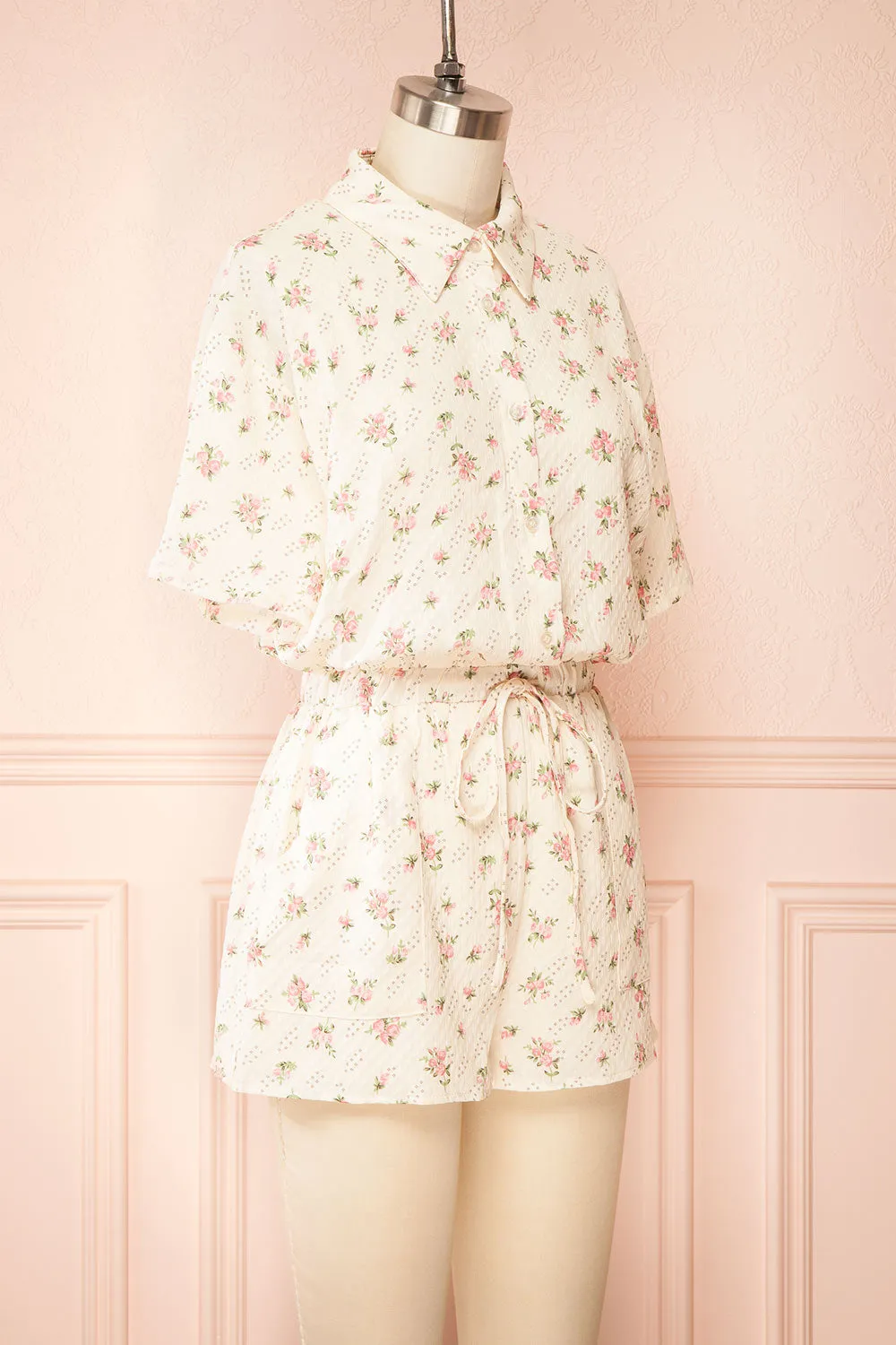 Berkley | Floral Romper w/ Pockets sold by Boutique 1861 product image thumbnail 3