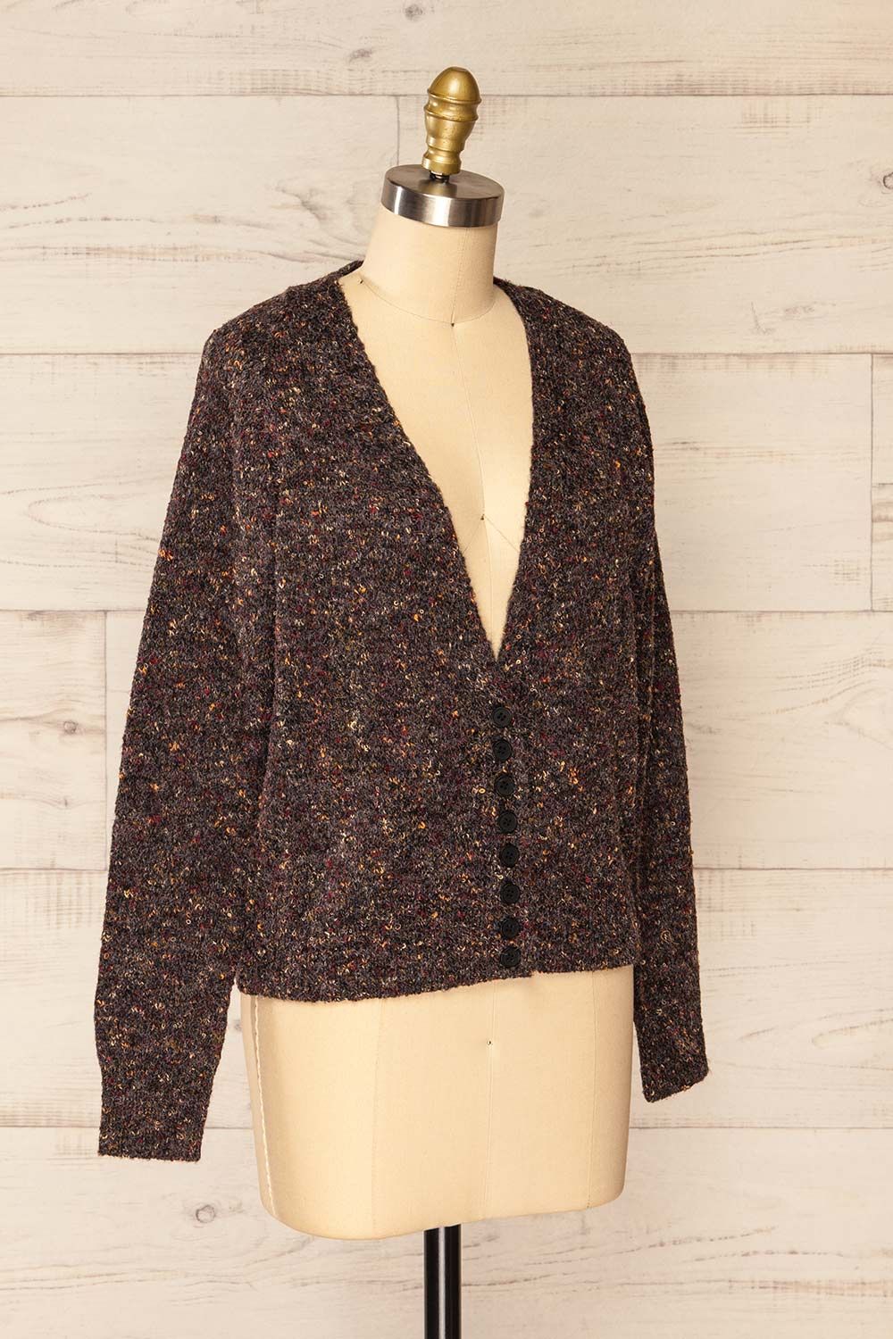Ciudad | Melange Button-Up Knit Cardigan sold by Boutique 1861 product image thumbnail 3