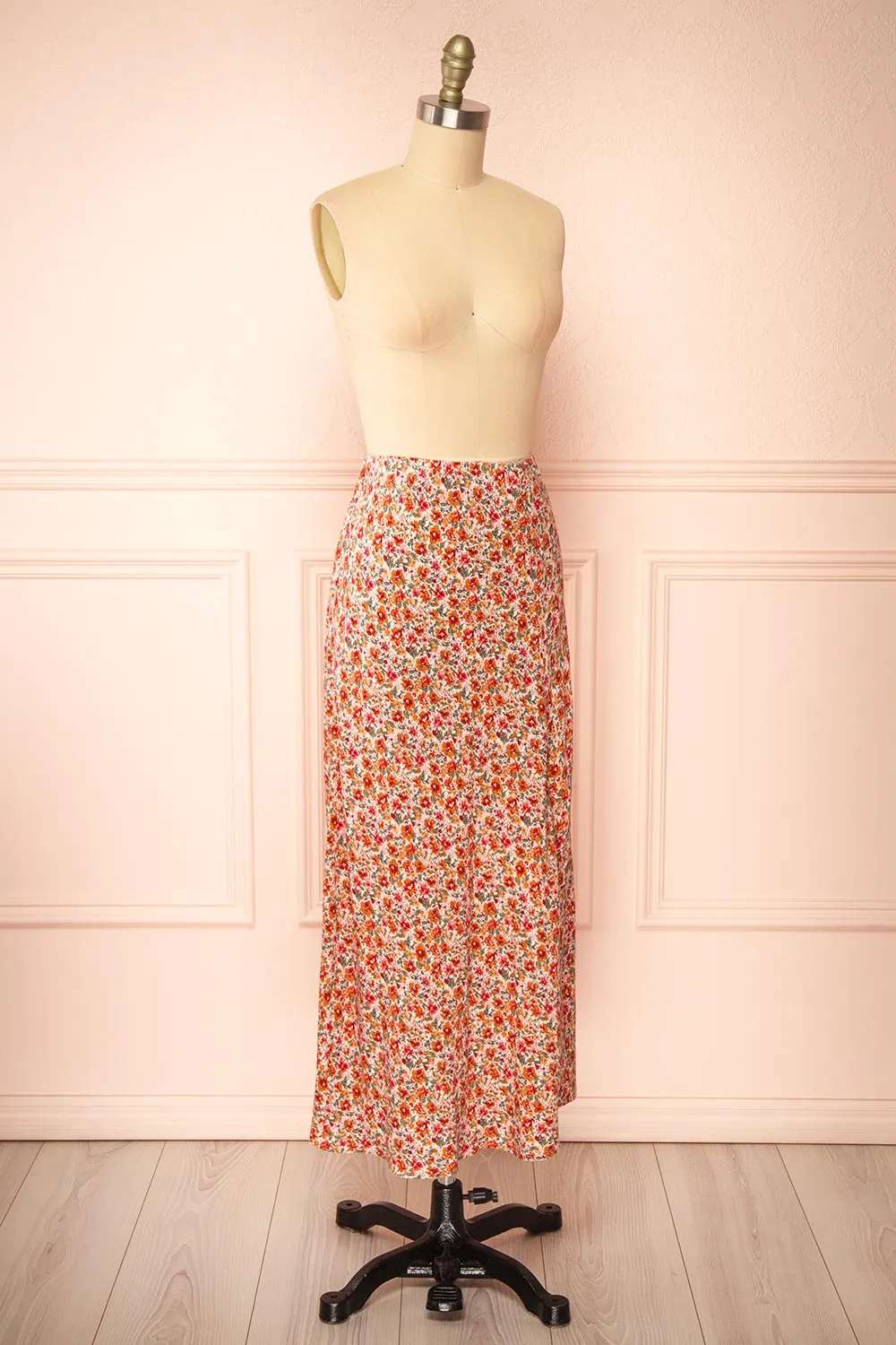 Bithia | Colourful Long Floral Skirt sold by Boutique 1861 product image thumbnail 3