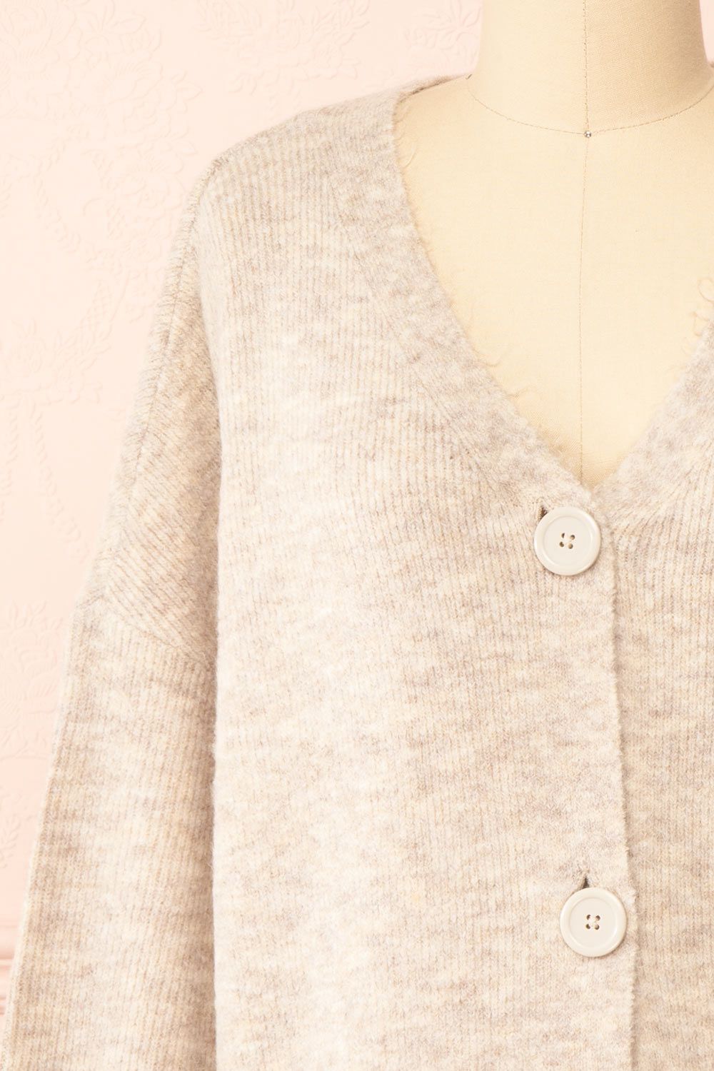 Hiling | Soft Knit Cardigan w/ Buttons sold by Boutique 1861 product image thumbnail 3