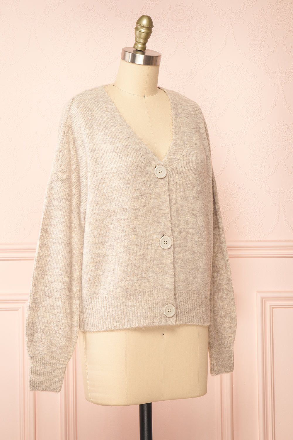 Hiling | Soft Knit Cardigan w/ Buttons sold by Boutique 1861 product image thumbnail 4
