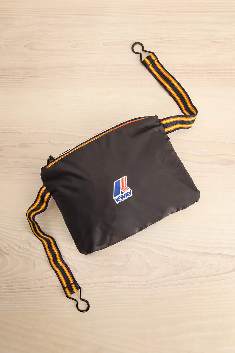 Zamora Black | Packable Rain Jacket sold by Boutique 1861 product image thumbnail 2