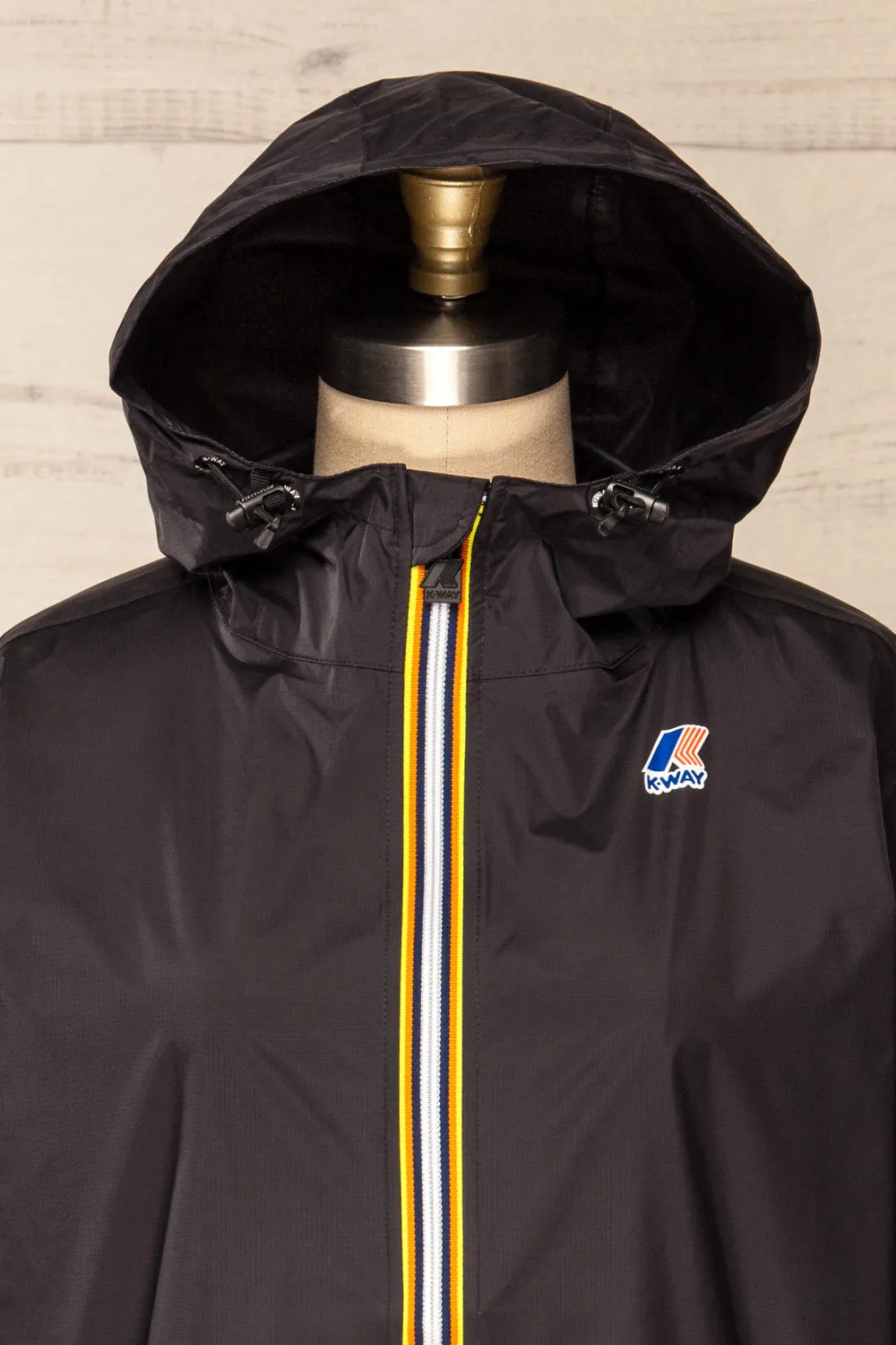 Zamora Black | Packable Rain Jacket sold by Boutique 1861 product image thumbnail 3