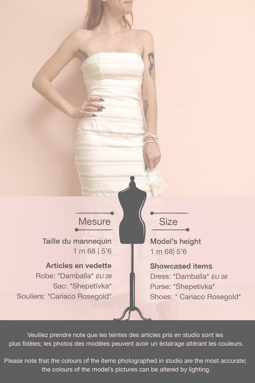 Damballa | Mermaid Bridal Dress sold by Boutique 1861 product image thumbnail 12