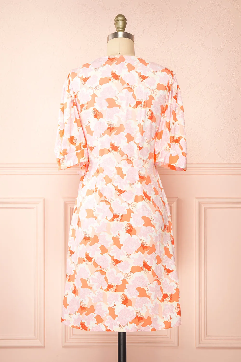 Aghasti | Short Floral Wrap Dress sold by Boutique 1861 product image thumbnail 5