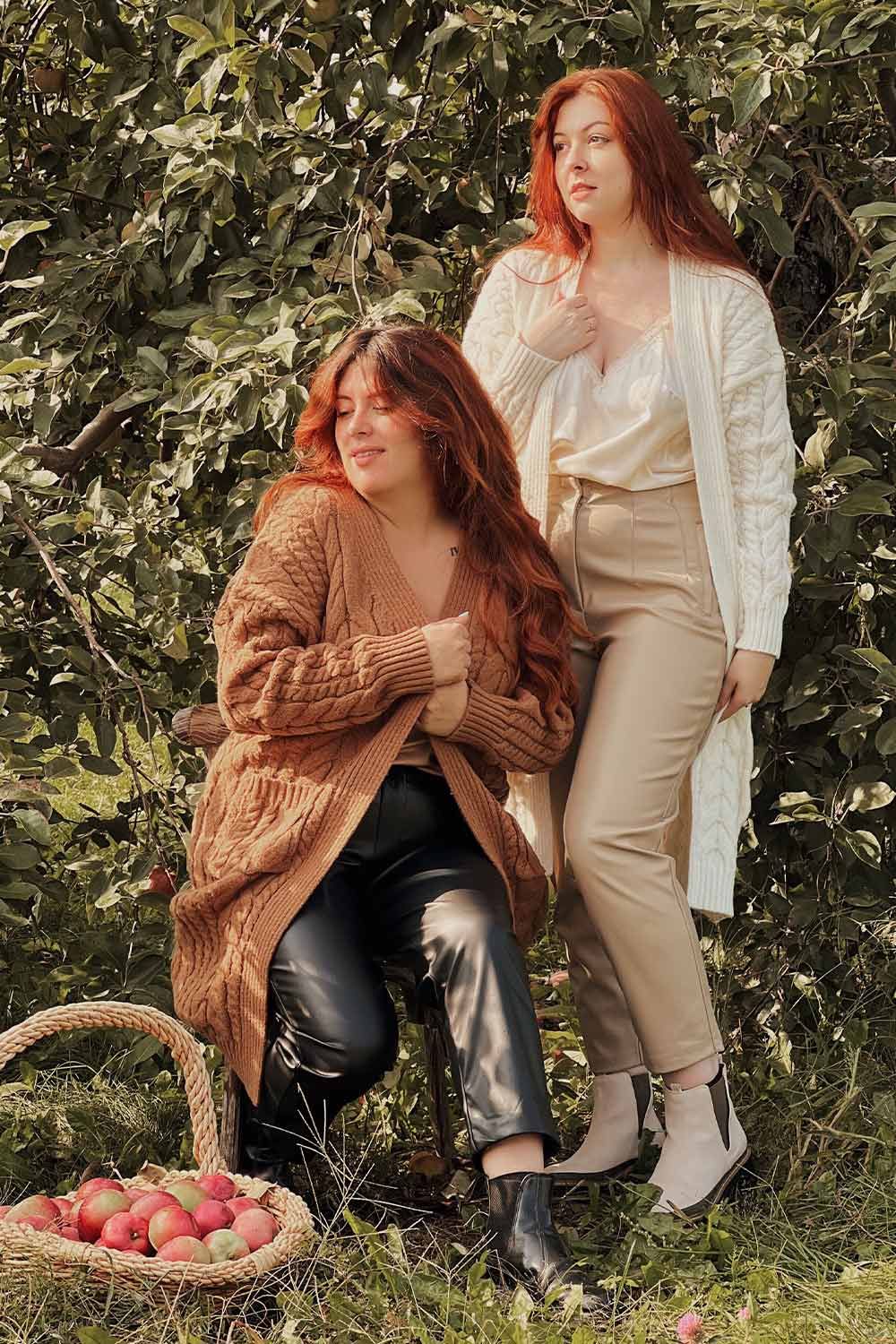 Valletta Ivory | Open Front Knit Long Cardigan sold by Boutique 1861 product image thumbnail 10