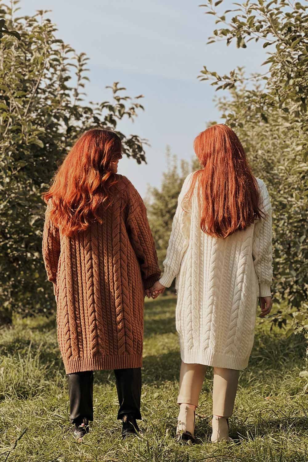 Valletta Ivory | Open Front Knit Long Cardigan sold by Boutique 1861 product image thumbnail 2