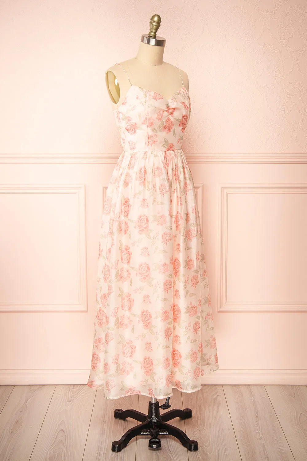 Anjo | Floral A-Line Midi Dress sold by Boutique 1861 product image thumbnail 5