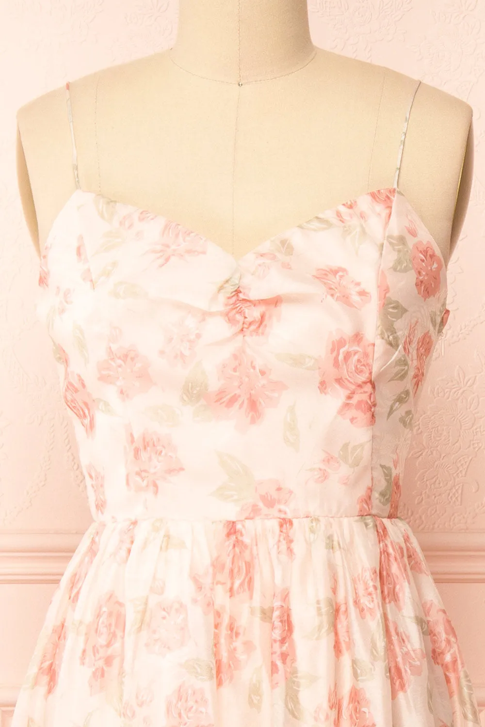 Anjo | Floral A-Line Midi Dress sold by Boutique 1861 product image thumbnail 4