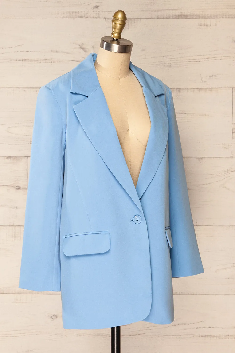 Weston Blue | Oversized Blazer sold by Boutique 1861 product image thumbnail 5