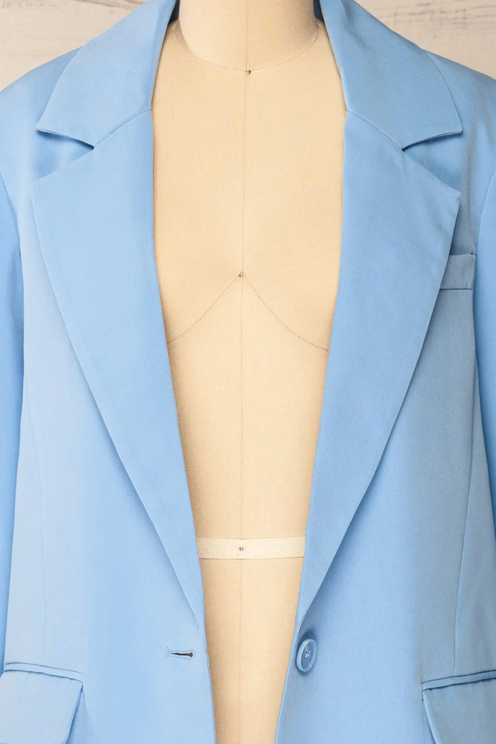 Weston Blue | Oversized Blazer sold by Boutique 1861 product image thumbnail 2