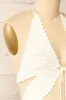 Flos Ivory | Crochet Crop Top sold by Boutique 1861