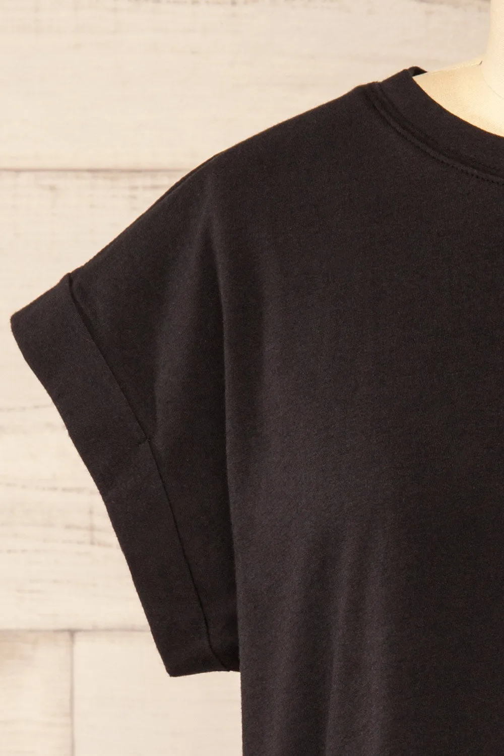 Cheddington Black | Cropped T-Shirt sold by Boutique 1861 product image thumbnail 2