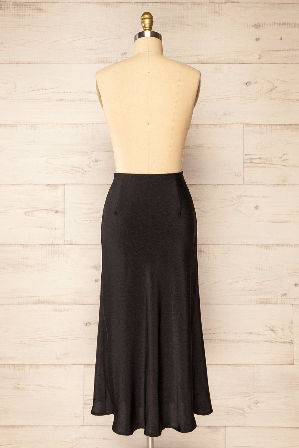 Neveah Black | Silky Midi Skirt sold by Boutique 1861 product image thumbnail 5