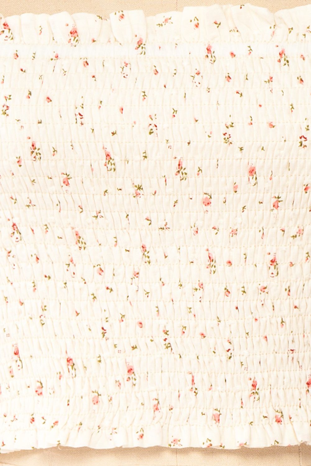 Orithyia | Floral Crop Top w/ Square Neckline sold by Boutique 1861 product image thumbnail 9