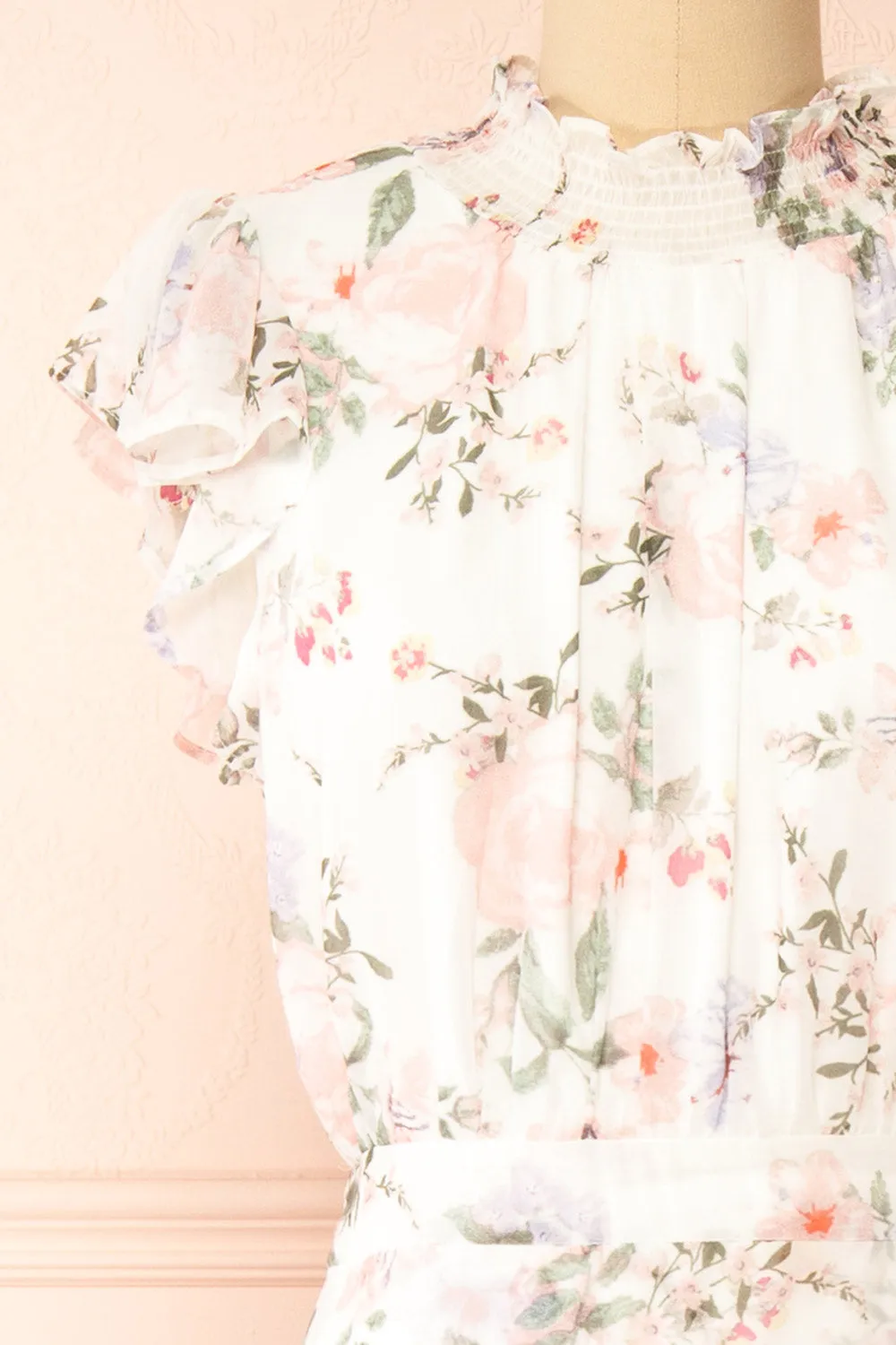 Wavyla | Midi Sleeveless Floral Dress sold by Boutique 1861 product image thumbnail 2