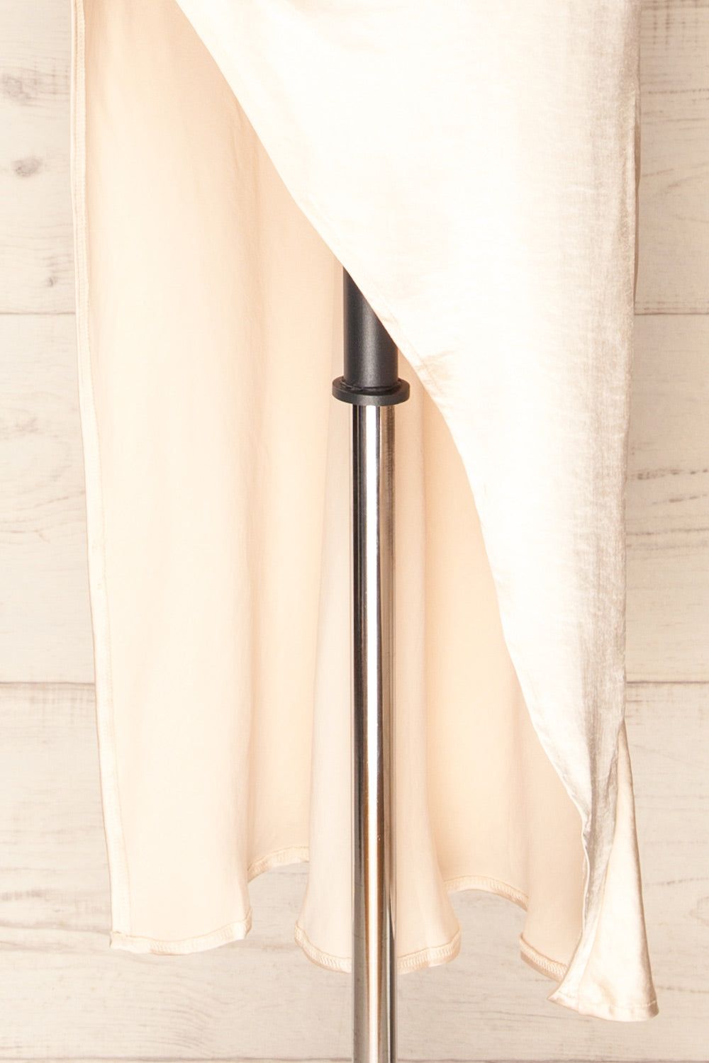 Mychkine | Champagne Midi Dress w/ Slit sold by Boutique 1861 product image thumbnail 7