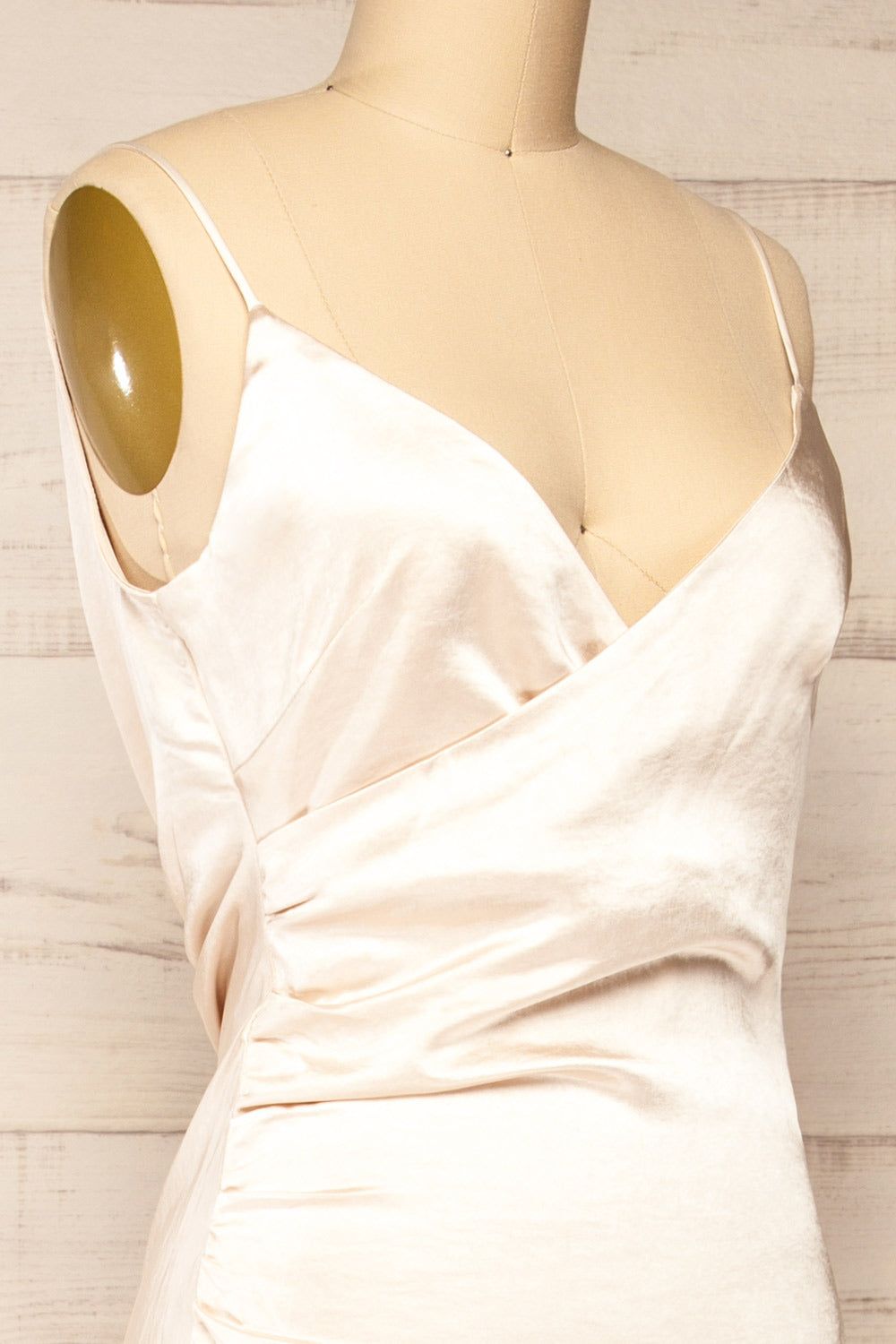 Mychkine | Champagne Midi Dress w/ Slit sold by Boutique 1861 product image thumbnail 6