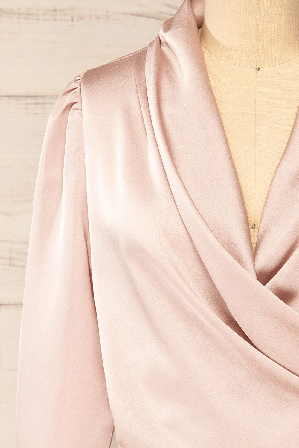 Sigvard | Satin V-Neck Blouse sold by Boutique 1861 product image thumbnail 2