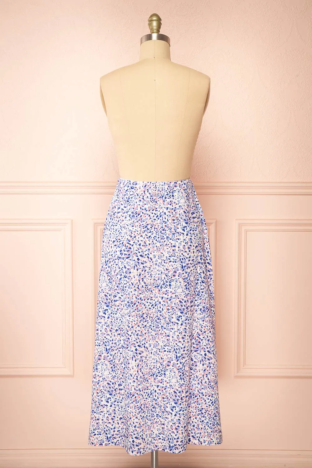 Timinelle | Colourful Leopard Print Midi Skirt sold by Boutique 1861 product image thumbnail 5
