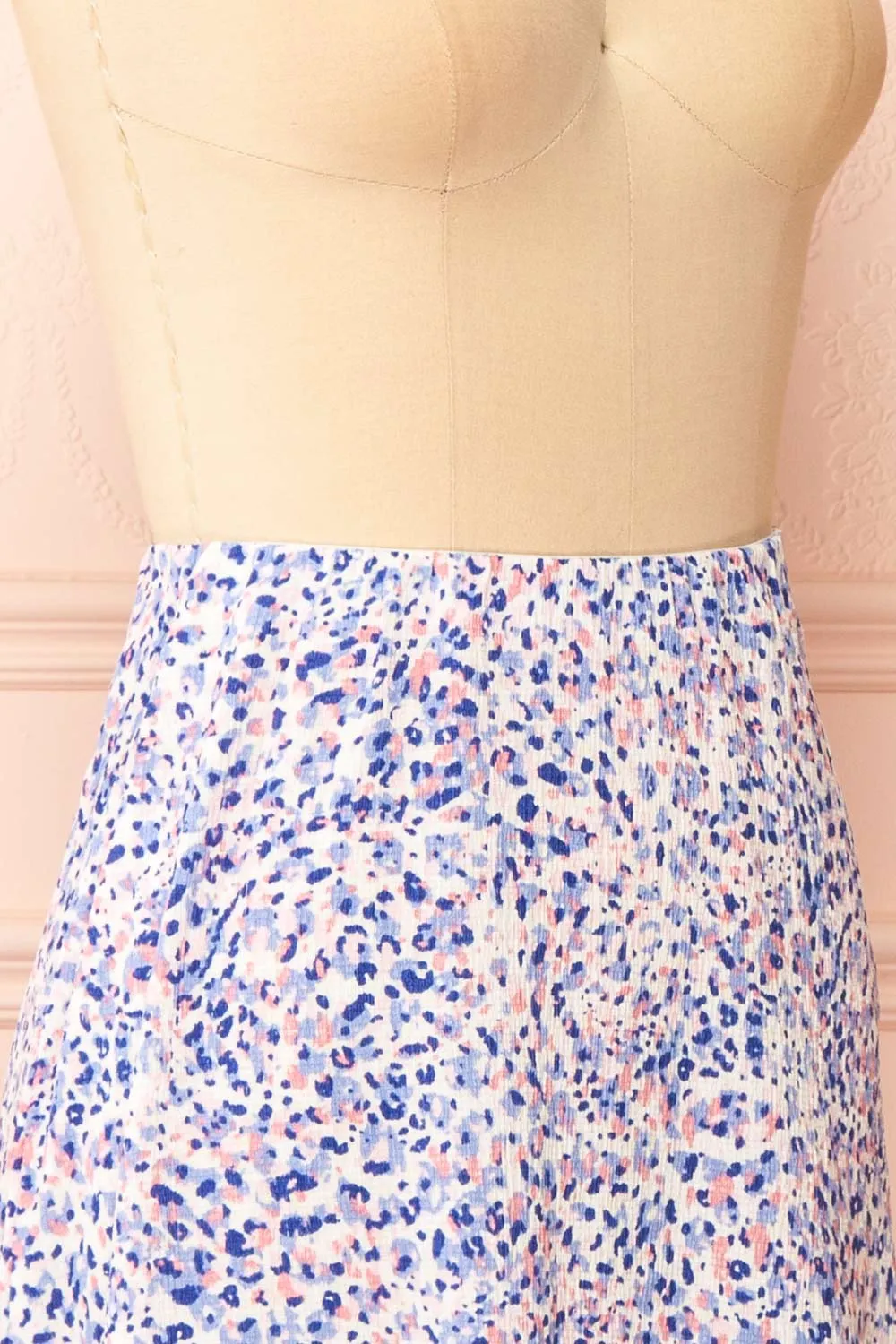 Timinelle | Colourful Leopard Print Midi Skirt sold by Boutique 1861 product image thumbnail 4