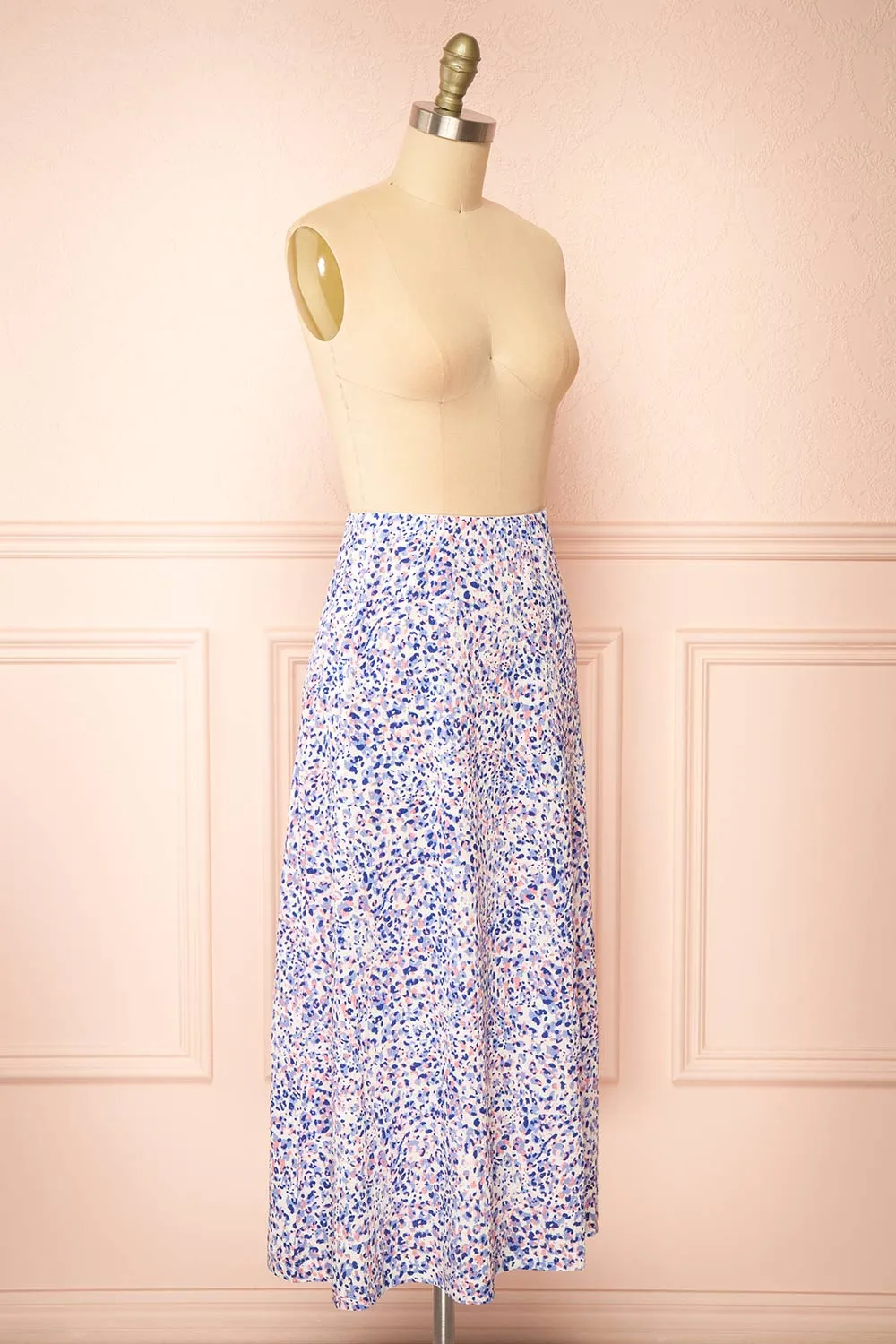 Timinelle | Colourful Leopard Print Midi Skirt sold by Boutique 1861 product image thumbnail 3