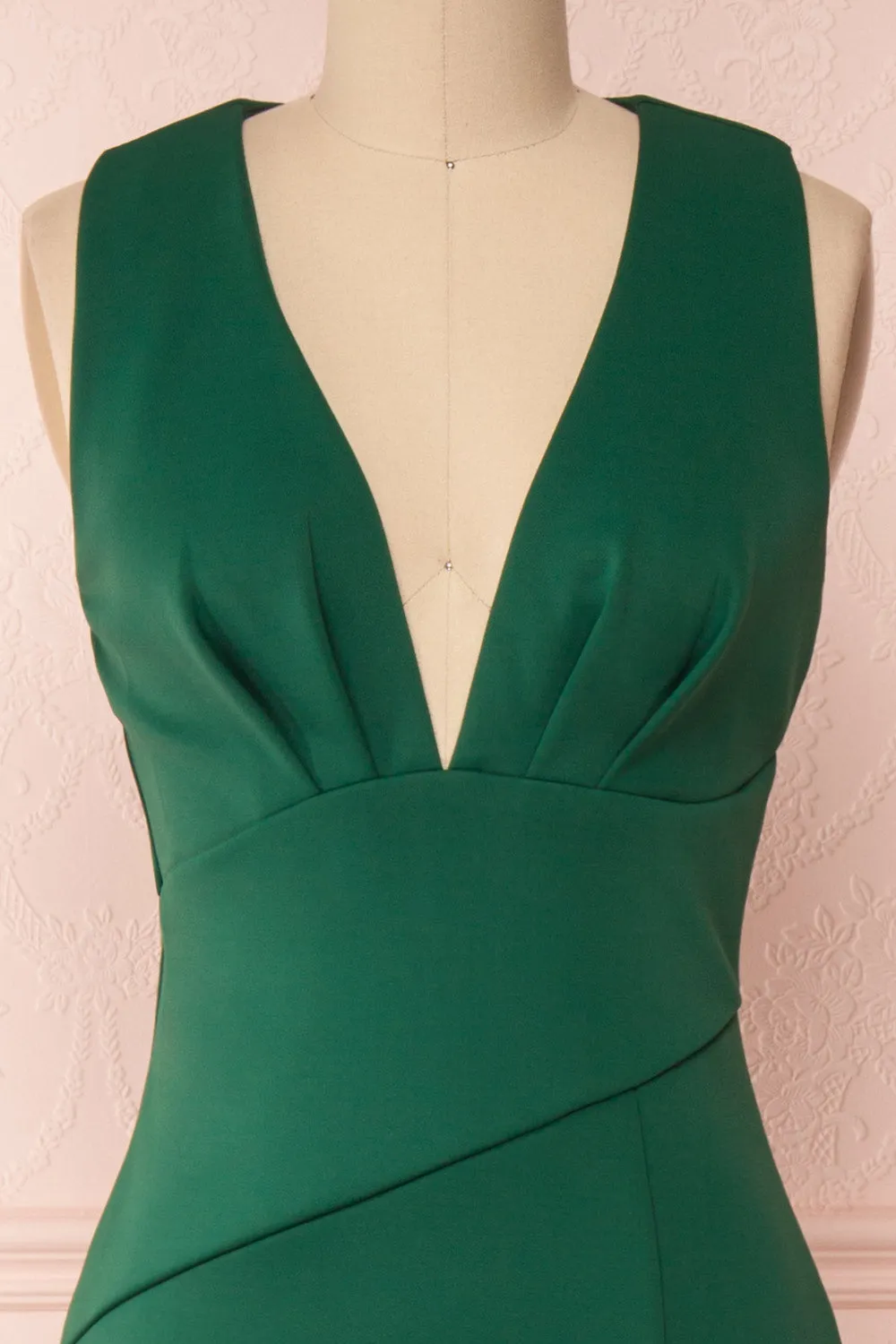 Camila Green | Fitted Mermaid Gown sold by Boutique 1861 product image thumbnail 3