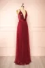 Kaia Burgundy | Sequin Gown sold by Boutique 1861