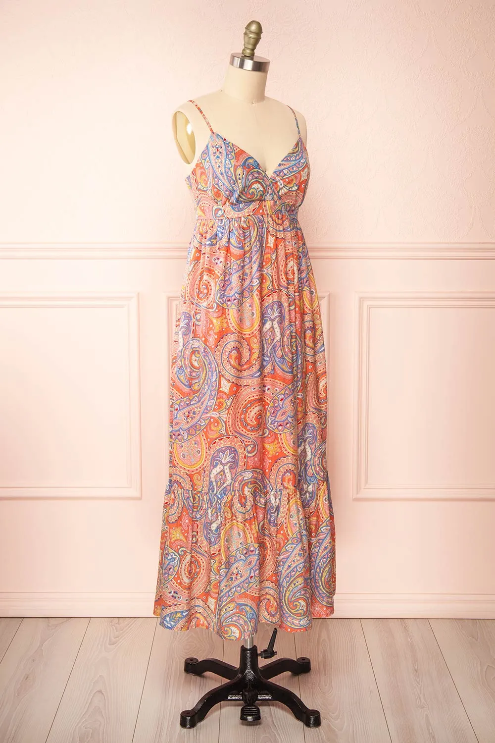 McKinley | Paisley Midi Dress sold by Boutique 1861 product image thumbnail 3