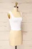Brutus White | Square Neck Cropped Cami sold by Boutique 1861