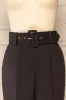 Compostelle | Black High-Waisted Pants sold by Boutique 1861