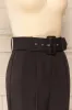 Compostelle | Black High-Waisted Pants sold by Boutique 1861