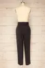 Compostelle | Black High-Waisted Pants sold by Boutique 1861