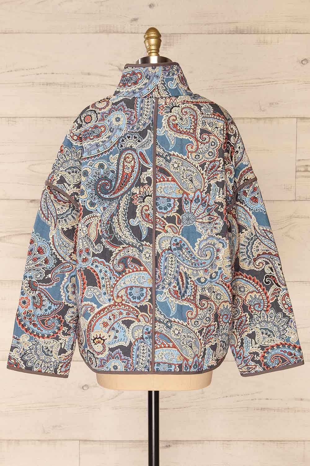 Santa Cruz Blue | Quilted Paisley Denim Jacket sold by Boutique 1861 product image thumbnail 7
