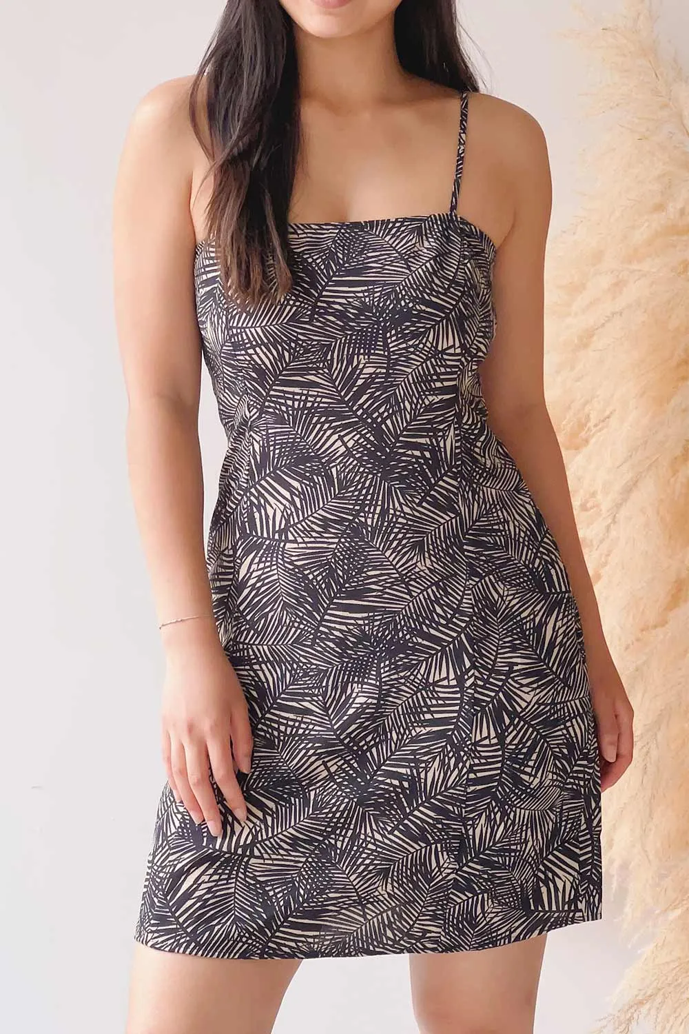 Mirmande Navy | Short Dress w/ Thin Straps sold by Boutique 1861 product image thumbnail 2