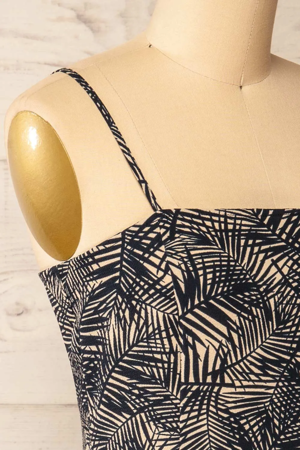 Mirmande Navy | Short Dress w/ Thin Straps sold by Boutique 1861 product image thumbnail 5