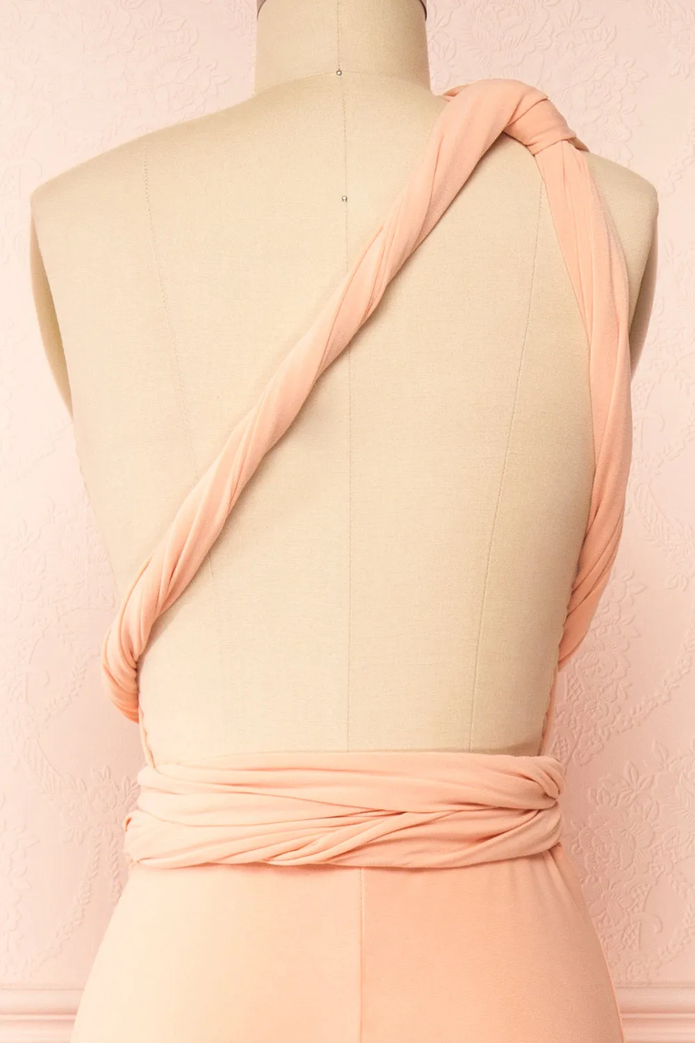 Violaine Peach | Convertible Maxi Dress sold by Boutique 1861 product image thumbnail 2