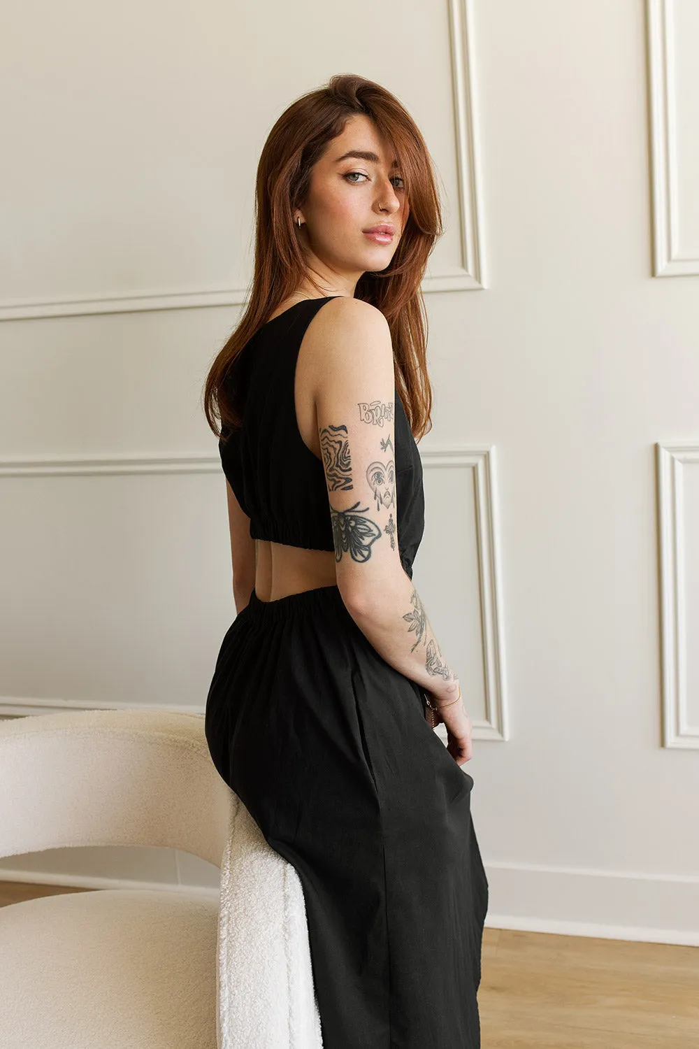 Violaine Peach | Convertible Maxi Dress sold by Boutique 1861 product image thumbnail 5